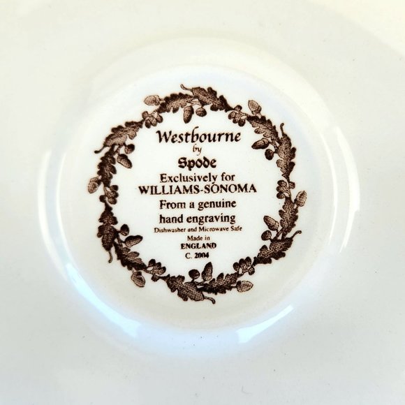 Vintage - Set of 6 - Flat Cup & Saucer Set - Westbourne by SPODE - Picture 8 of 14